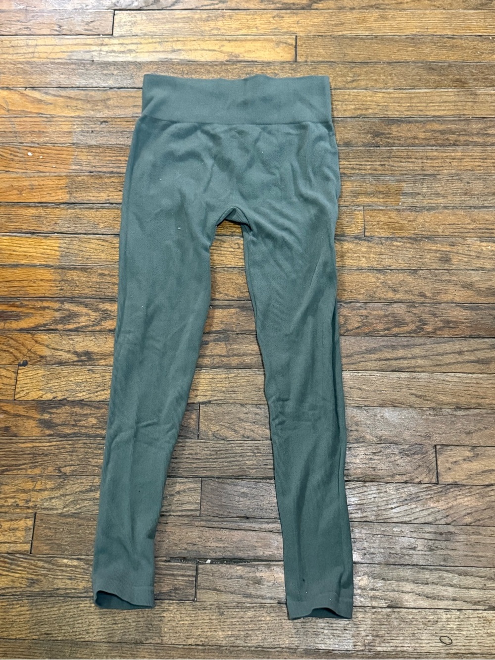 Hippie Rose Dark Olive High-Rise Stretch Leggings